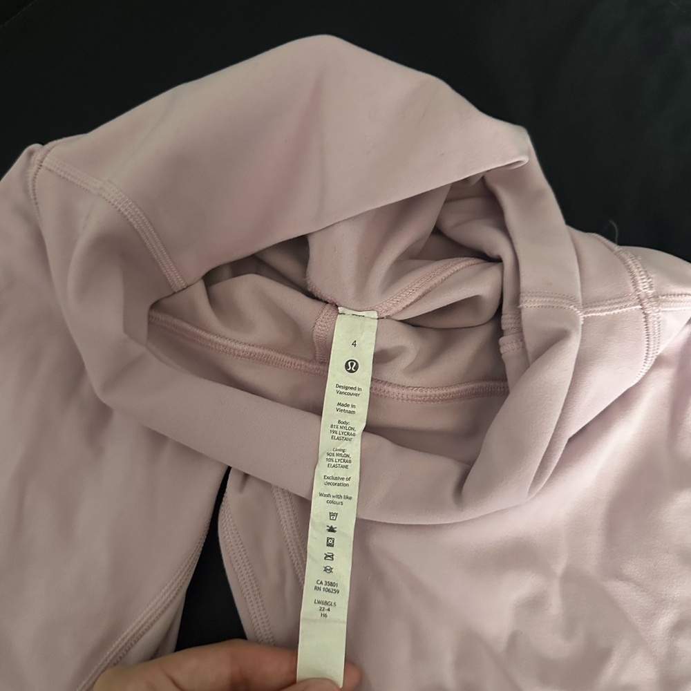 Lululemon Pink Capri Leggings